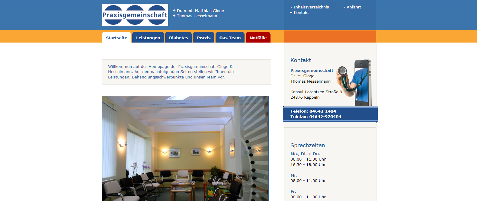 Praxis Dr. Gloge Kappeln
